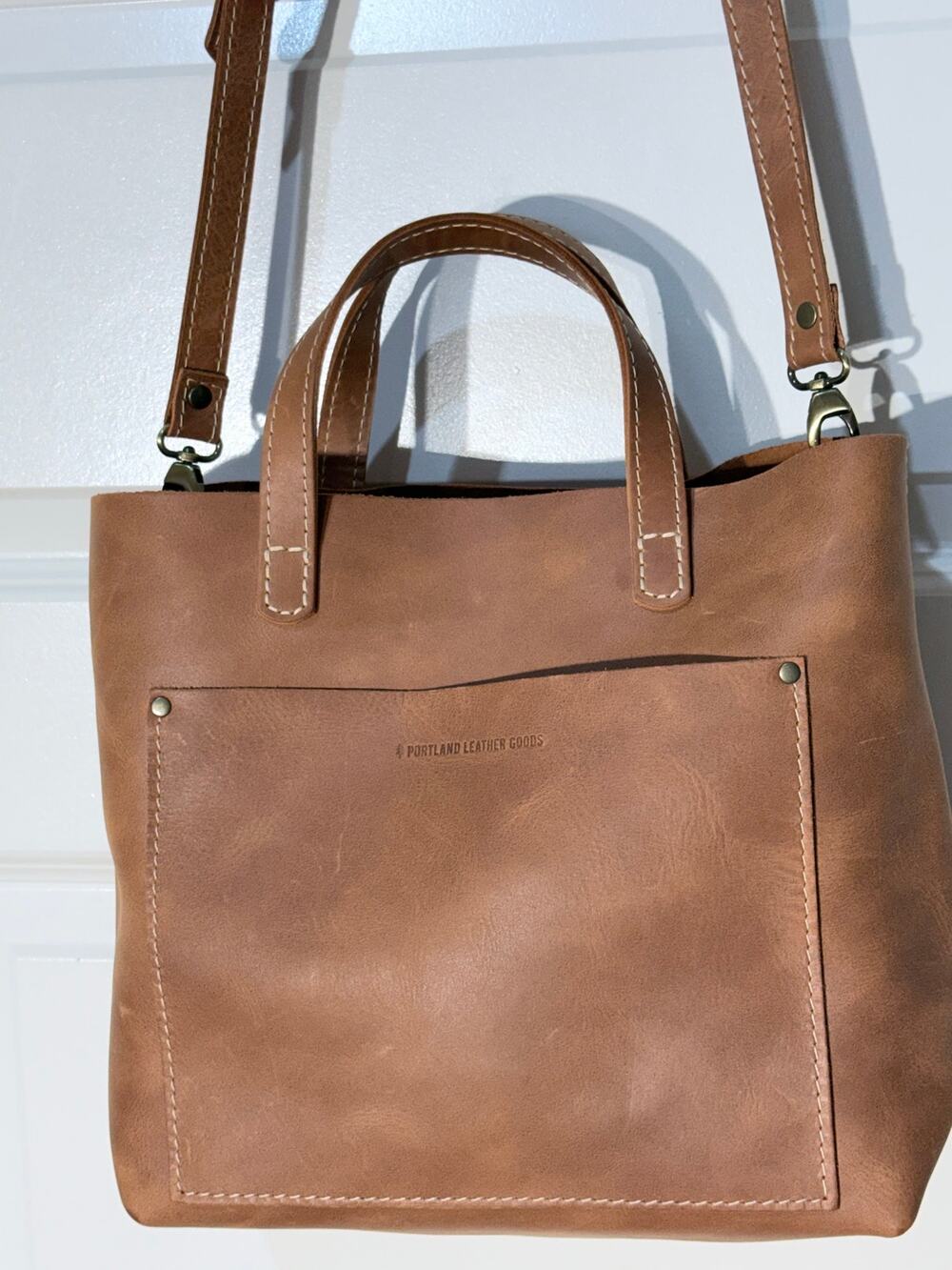 Portland Leather Goods Medium Crossbody Tote